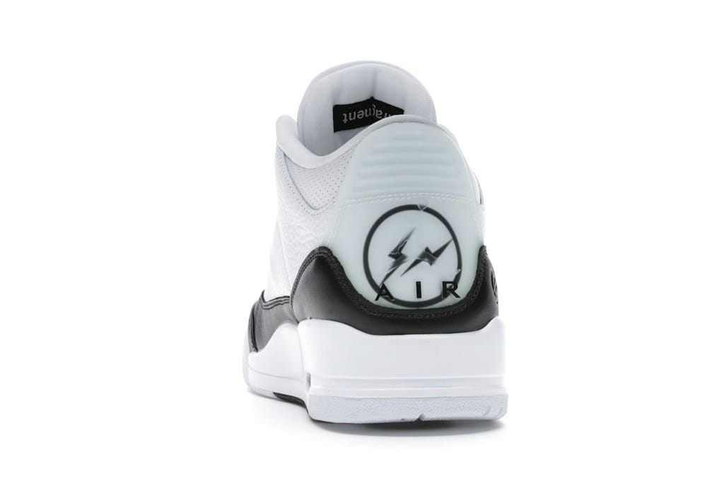 Air Jordan 3 Retro Fragment White Black DA3595-100 Sneakers