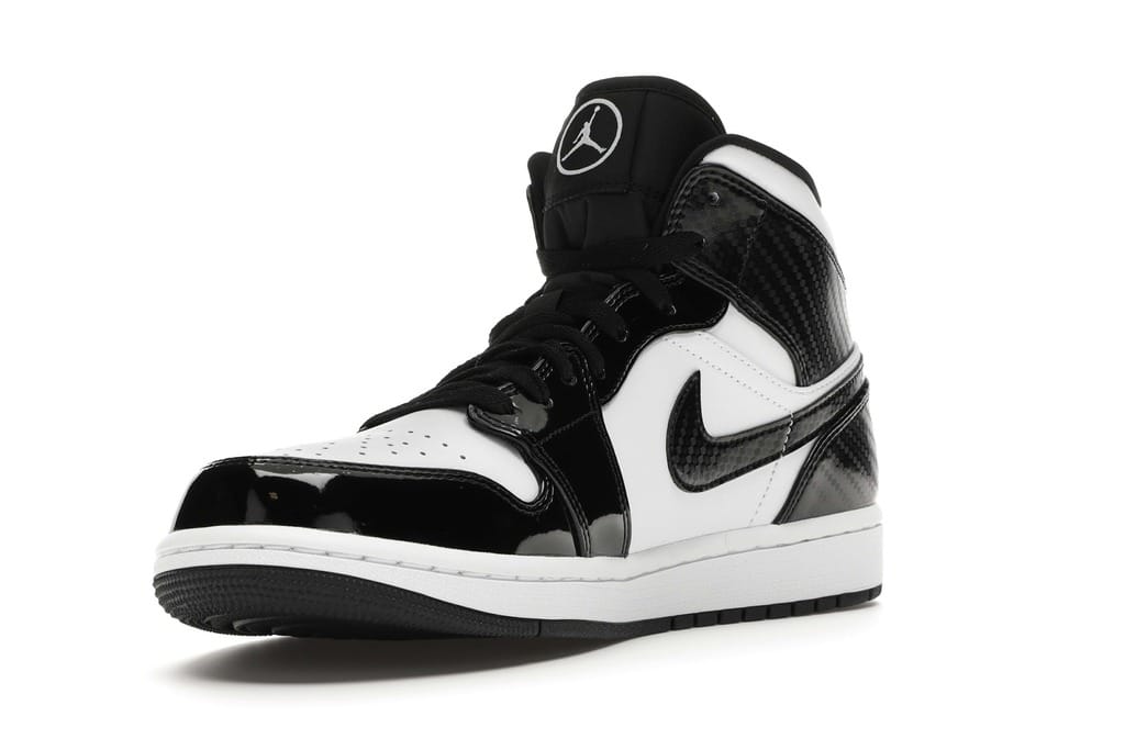 Air Jordan 1 Mid Carbon Fiber Black White DD1649-001