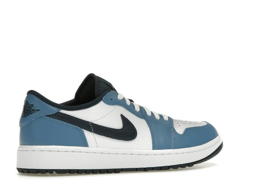 Jordan 1 Low Golf Shoes White Aegean Storm DD9315-115