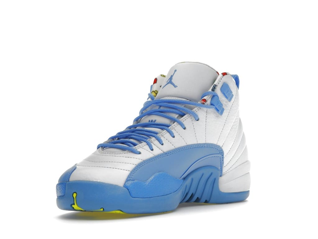 Air Jordan 12 Retro Emoji (GS) White/Lemon Venom DQ4365-114