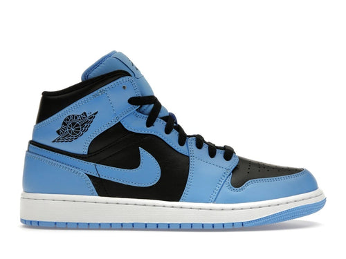 Air Jordan 1 Mid University Blue Black DQ8426-401 Sneakers