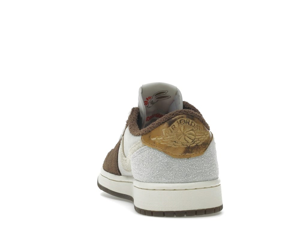 Jordan 1 Retro Low OG Year of the Rabbit – Sail/University Red-Brown – DV1312-200