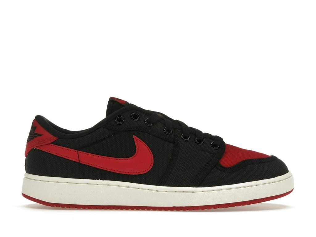 Jordan 1 Retro AJKO Low Bred – DX4981-006 – Black/Varsity Red/White