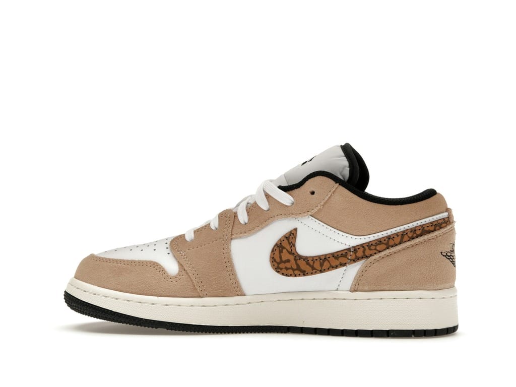 Air Jordan 1 Low SE Brown Elephant GS (DZ5368-201)