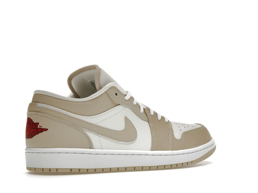 Air Jordan 1 Low SE Sail Rattan University Red FB7168-121