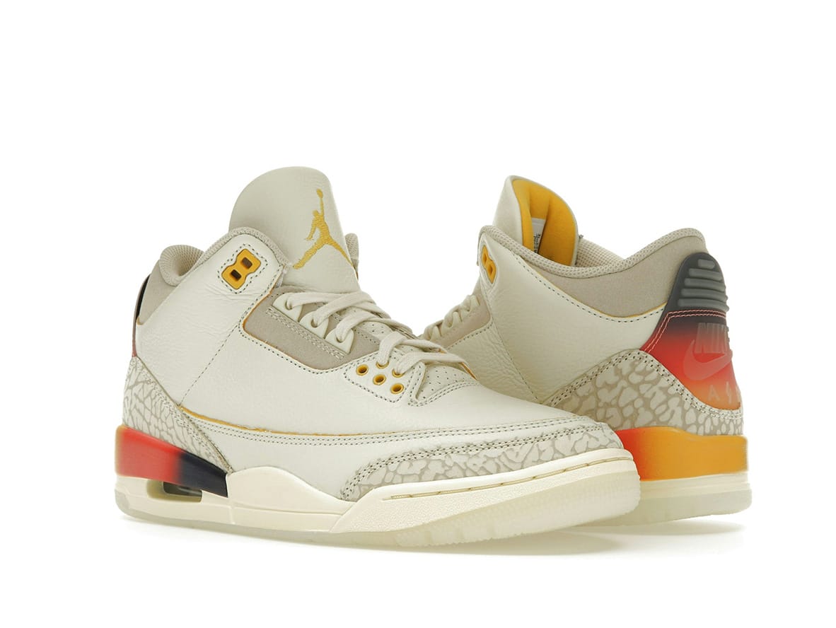 Jordan 3 Retro SP J Balvin Medell����n Sunset: Limited Edition