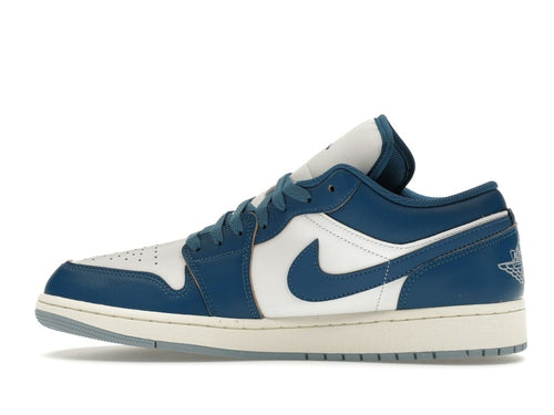 Jordan 1 Low Industrial Blue Sneakers – White/Sail/Industrial Blue – FN5214-141
