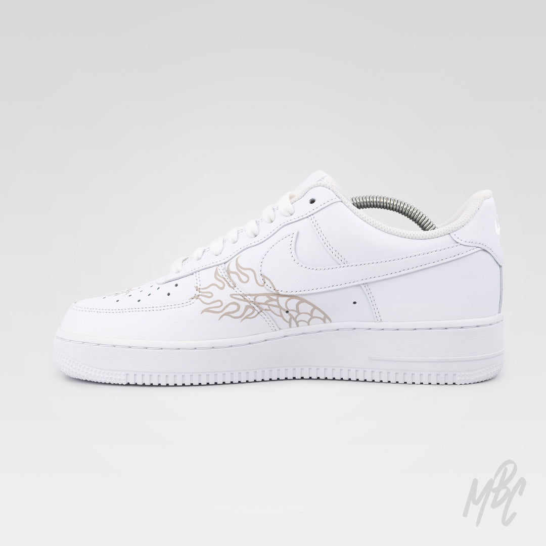 Flaming Dragon - Air Force 1 Custom