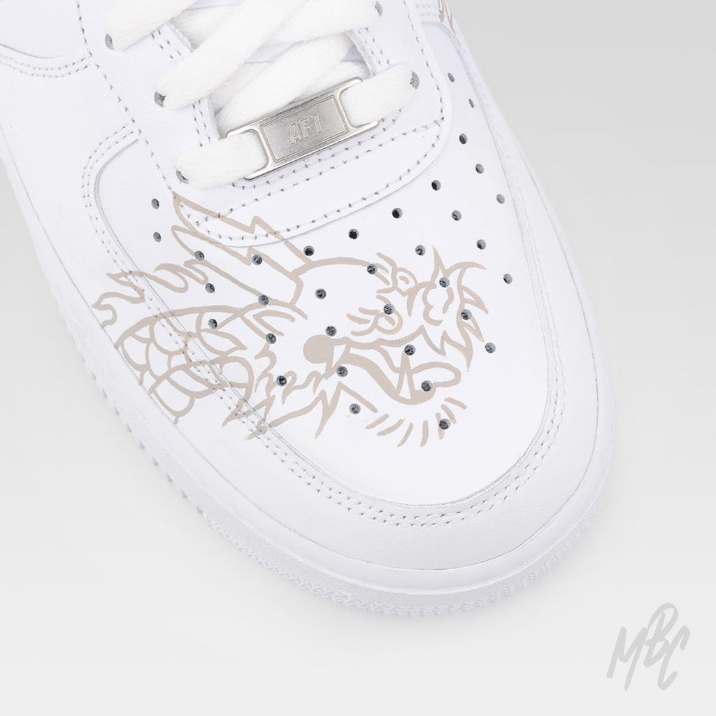 Flaming Dragon - Air Force 1 Custom