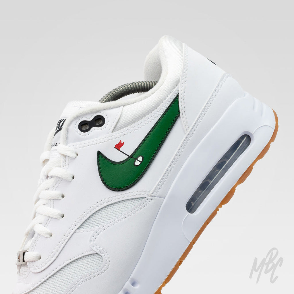 Clean on the Green - Air Max 1 Golf Custom