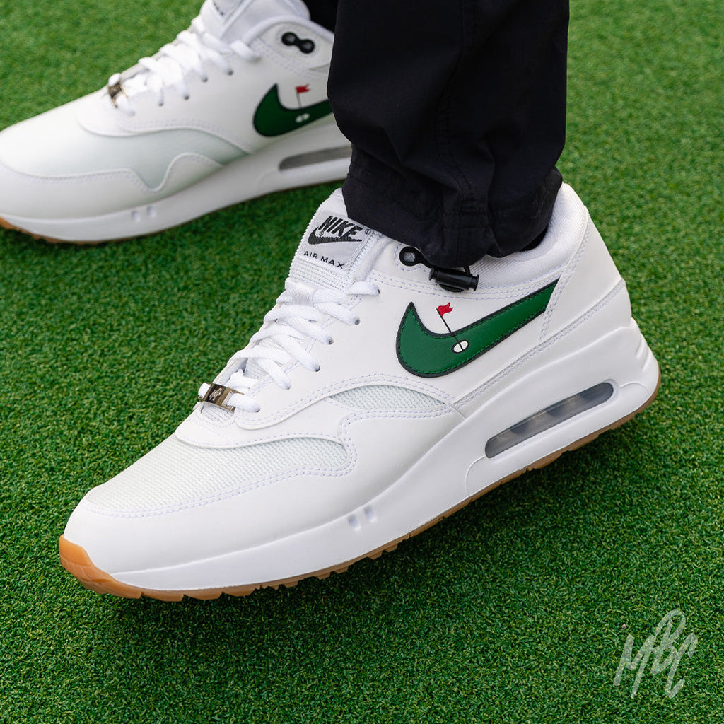 Clean on the Green - Air Max 1 Golf Custom