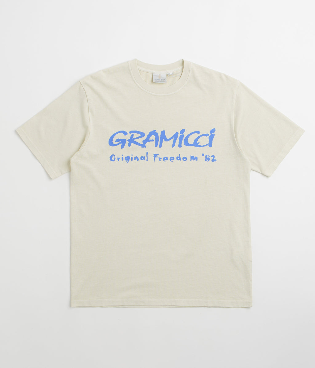 Gramicci Pigment Dye Freedom T-Shirt - Natural