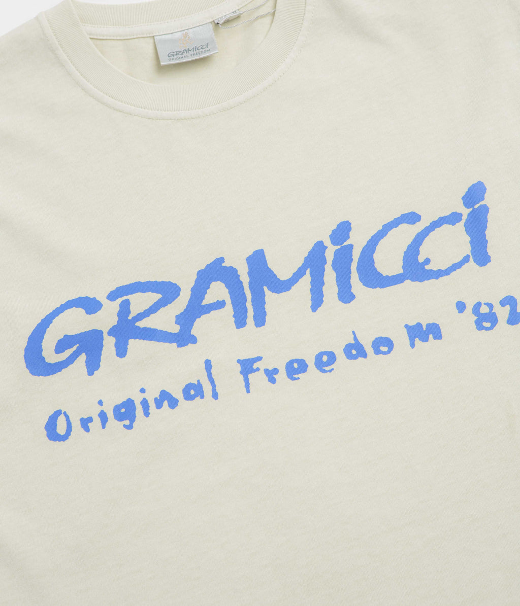 Gramicci Pigment Dye Freedom T-Shirt - Natural