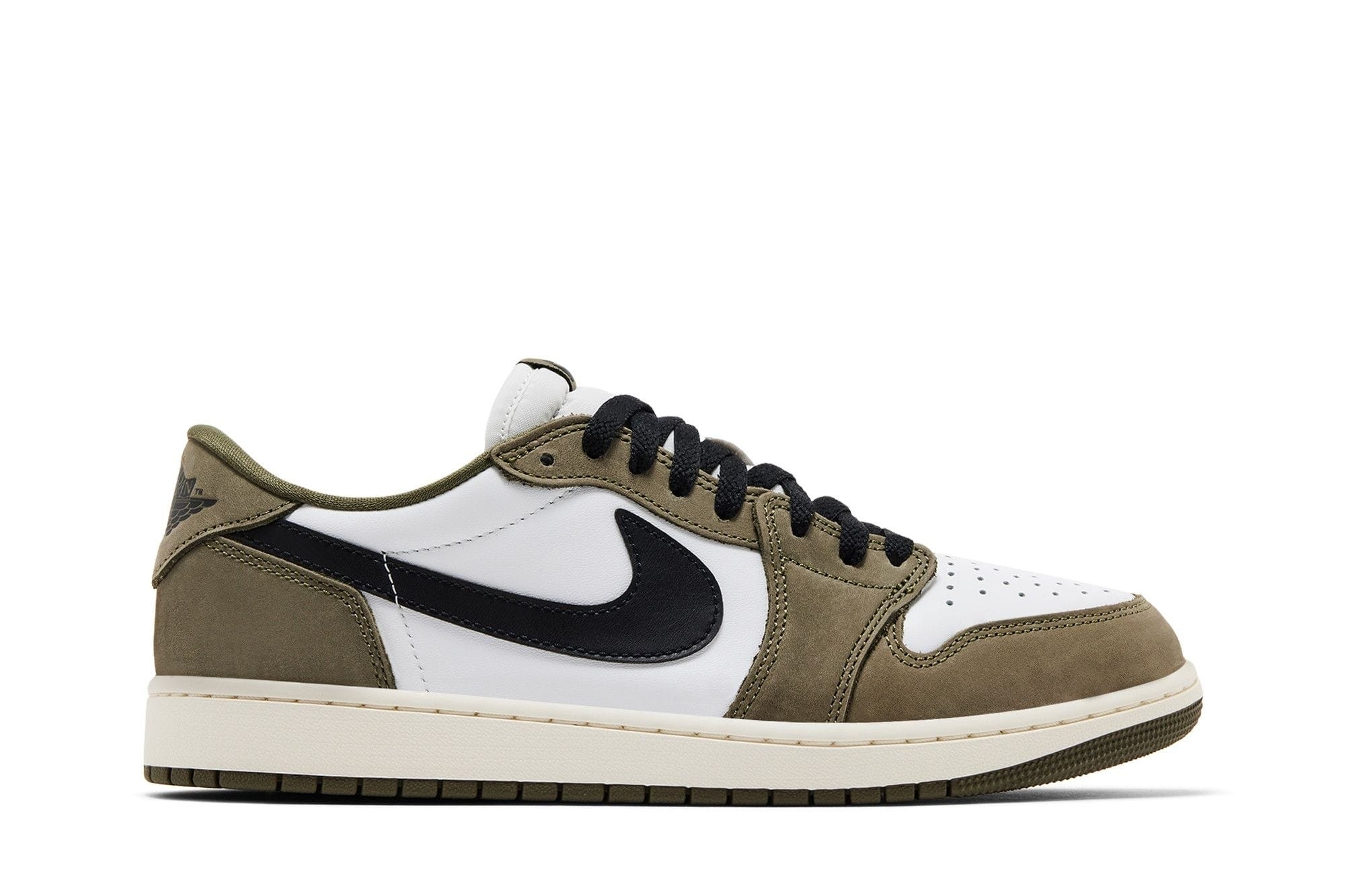 Air Jordan 1 Retro Low Og Medium Olive Medium Olive Black Summit White Sail