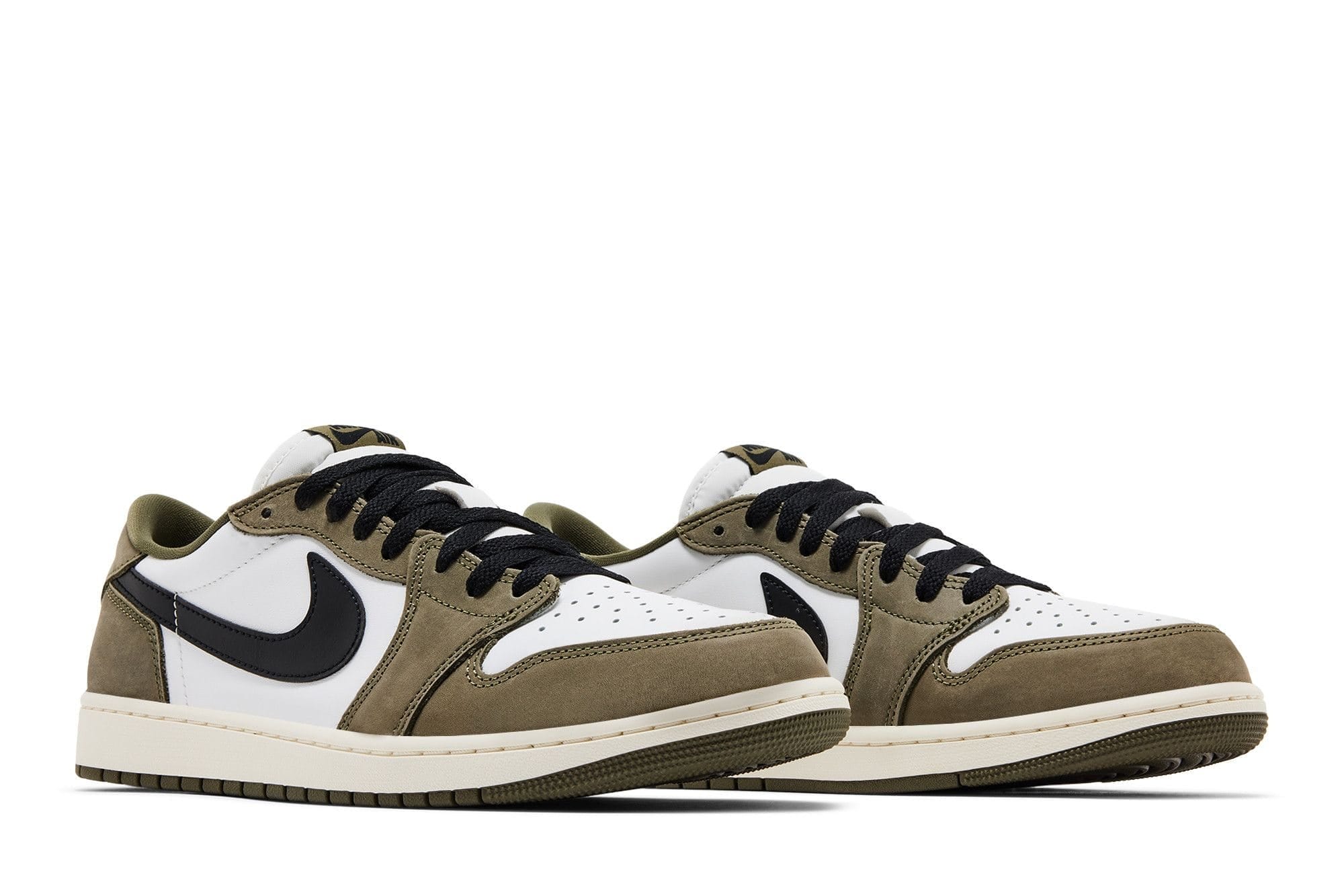 Air Jordan 1 Retro Low Og Medium Olive Medium Olive Black Summit White Sail