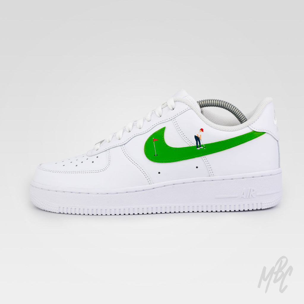 Putting Swoosh - Nike Air Force 1 Custom