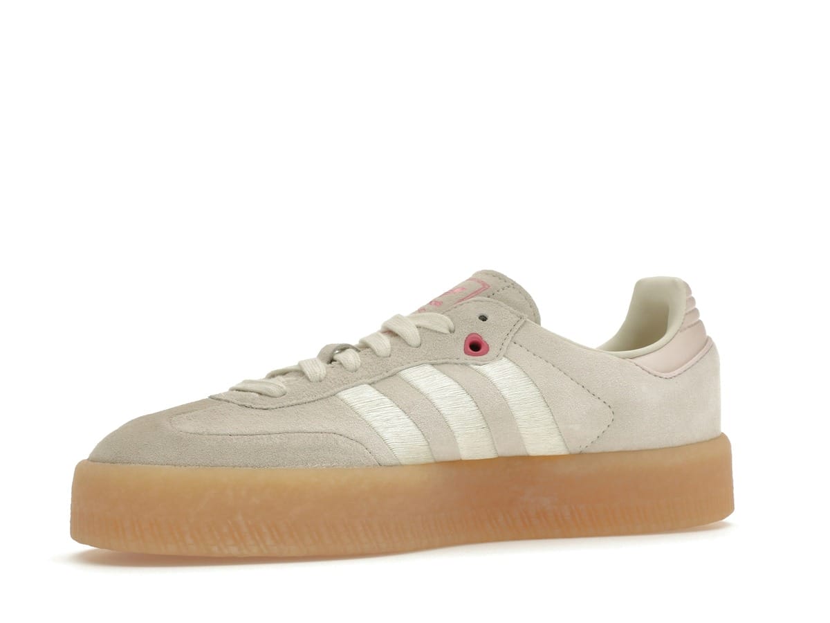 adidas Sambae Ivory Pink Fusion Women’s Sneakers ID1104