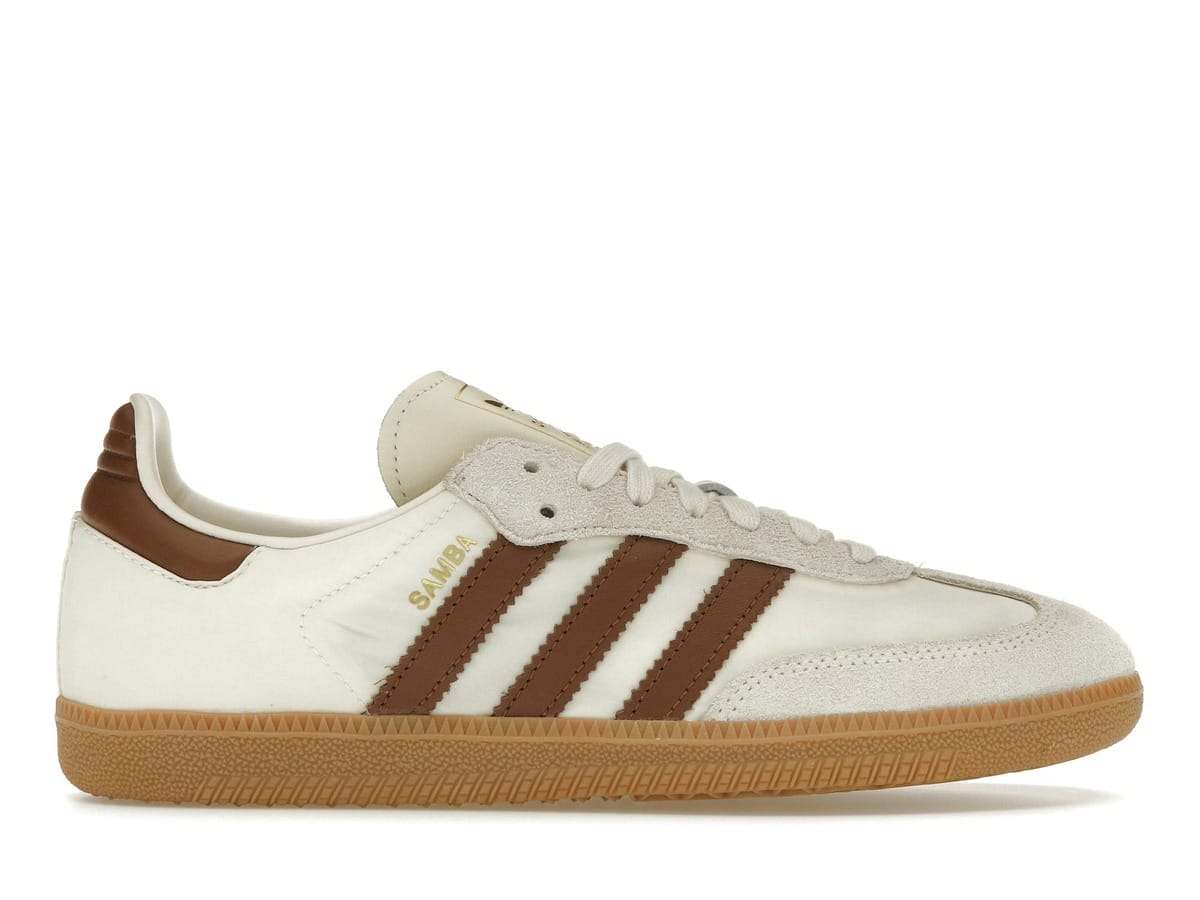 adidas Samba OG Cream White Preloved Brown Sneakers ID1447
