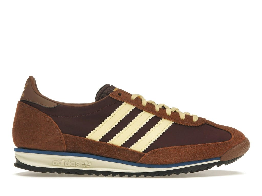 Adidas SL 72 OG Women’s Maroon Brown Suede Sneakers IE3425