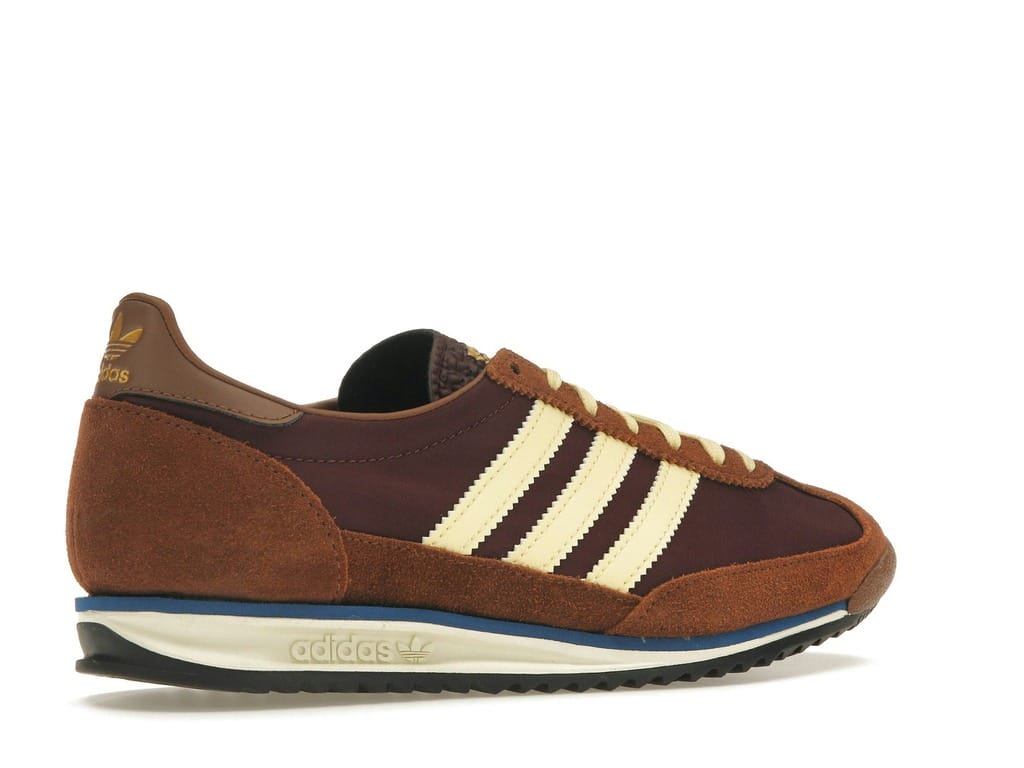 Adidas SL 72 OG Women’s Maroon Brown Suede Sneakers IE3425