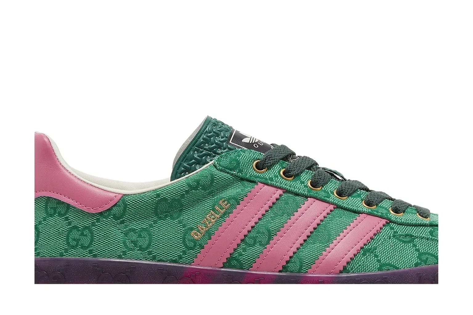 Gucci x adidas Wmns Gazelle ‘Green GG Monogram’