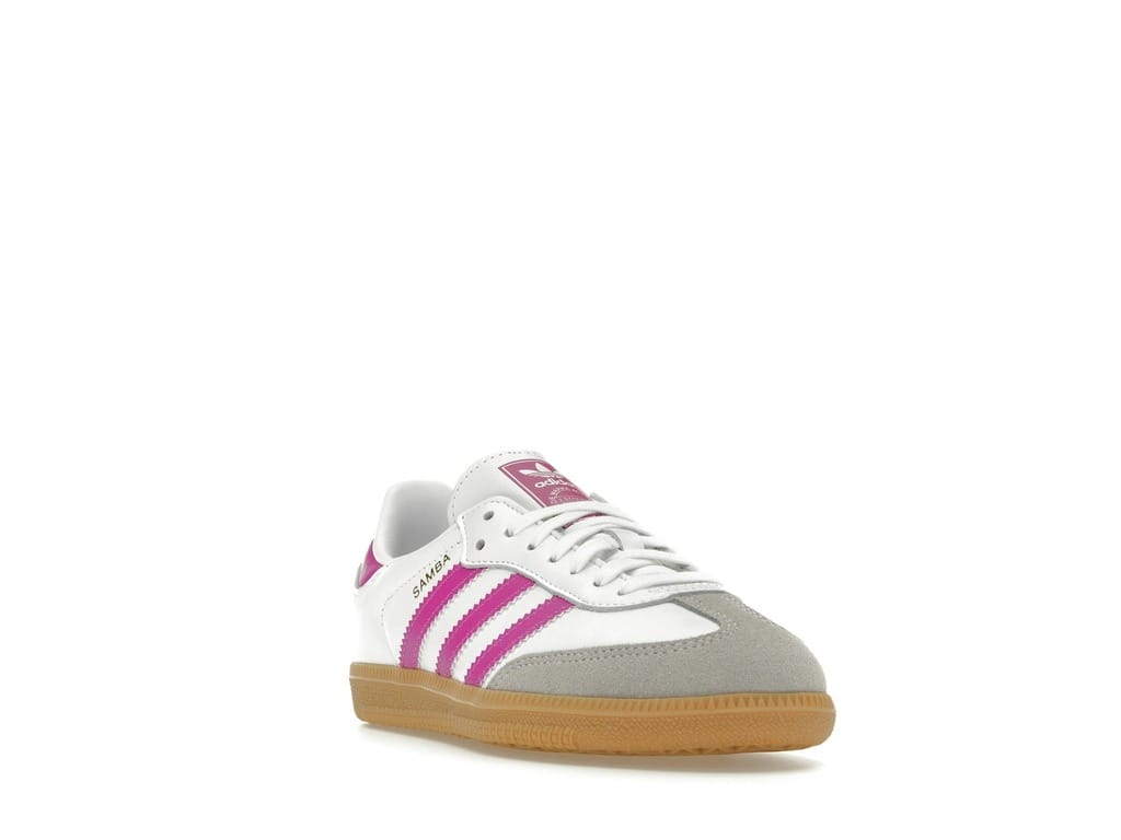 Adidas Samba OG Kids White Purple Shoes IH2873