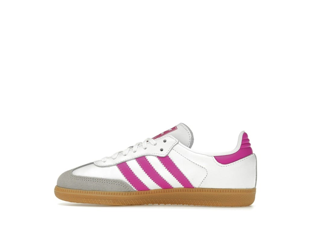 Adidas Samba OG Kids White Purple Shoes IH2873