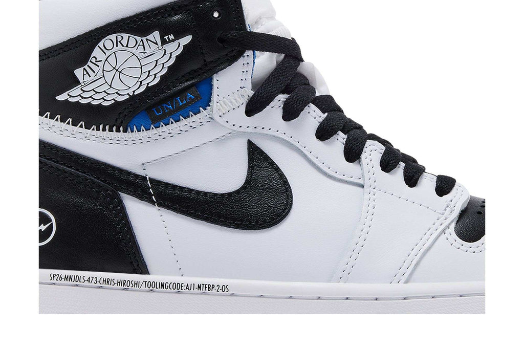 Fragment Design X Union La X Air Jordan 1 Retro High Og Sp White Black White Black