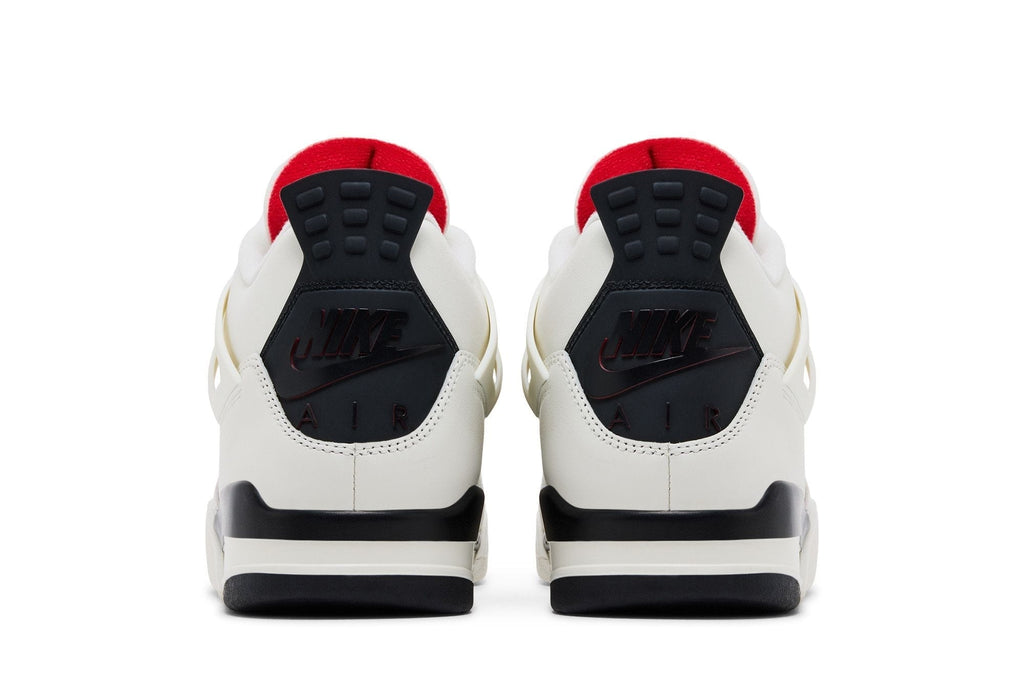 Air Jordan 4 Retro Flight Club Sail Black University Red