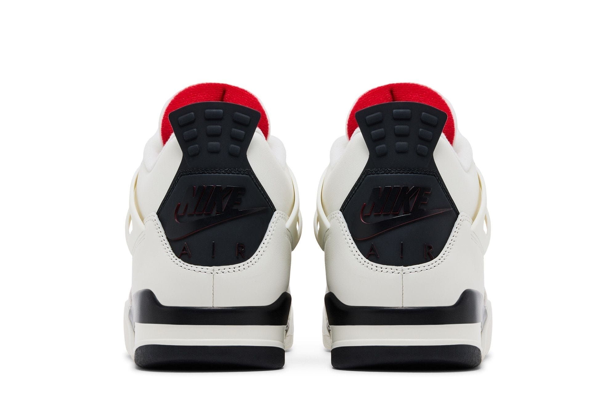 Air Jordan 4 Retro Flight Club Sail Black University Red