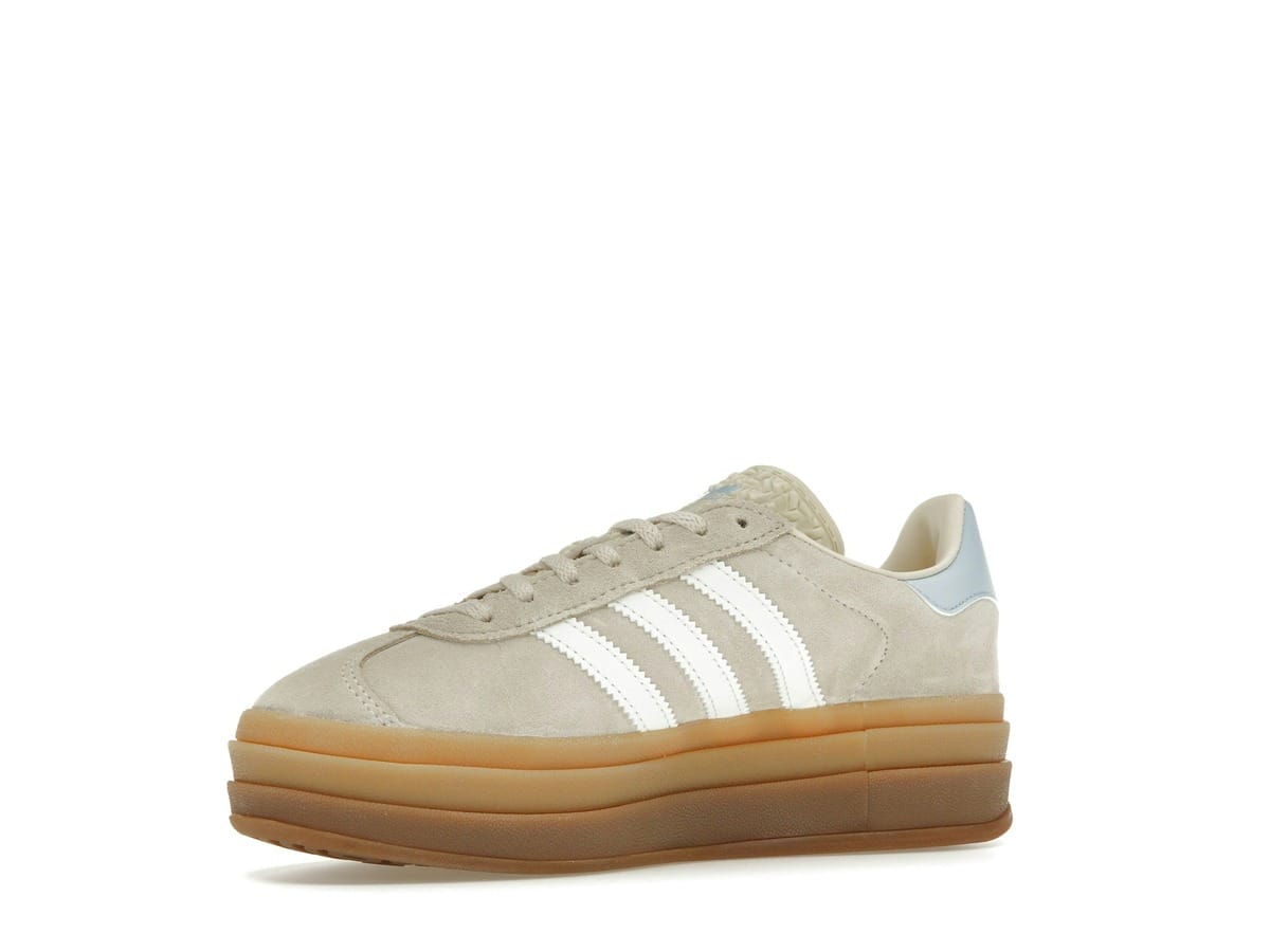 adidas Gazelle Bold Wonder White Clear Sky Kids Sneakers