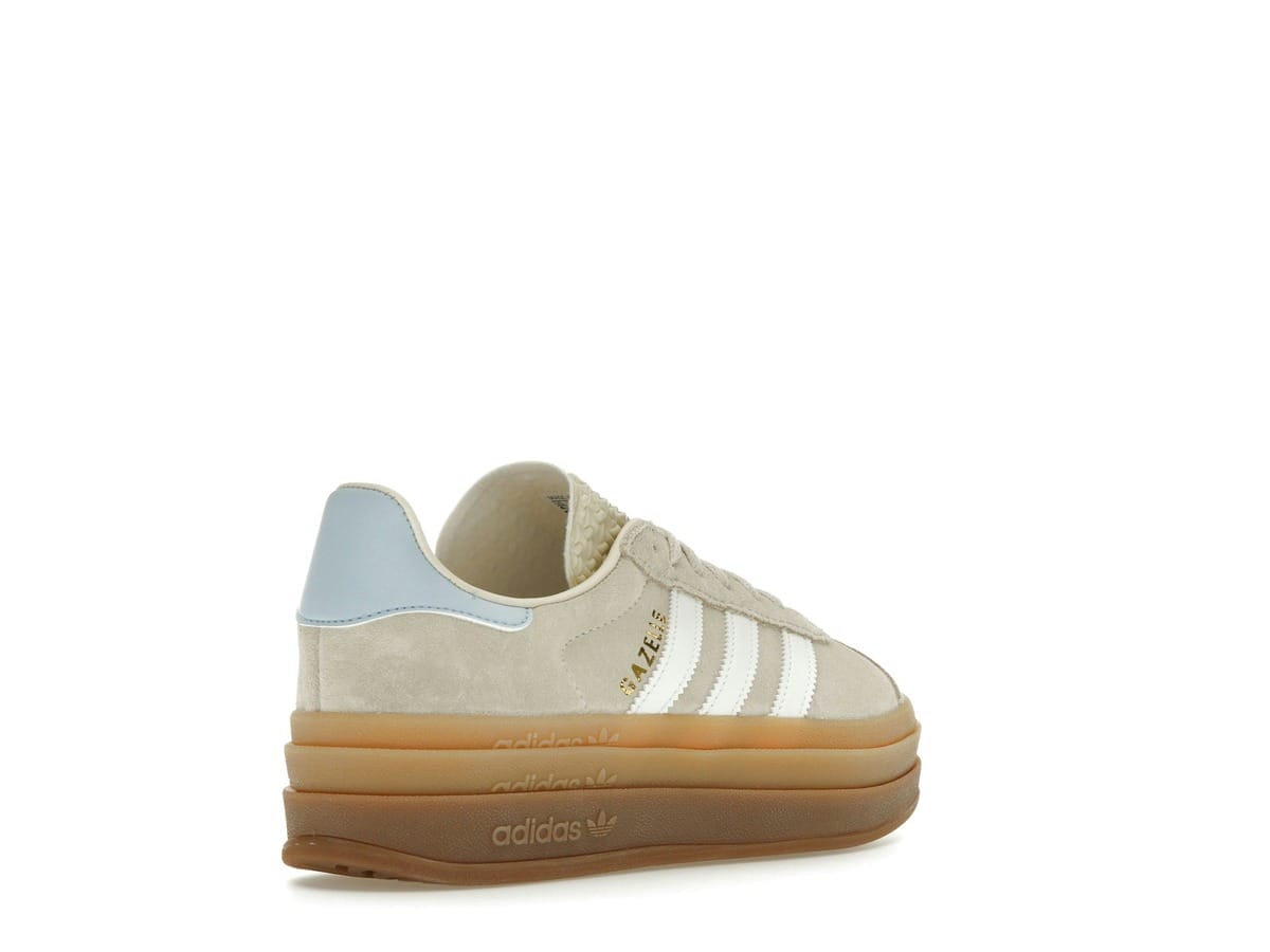 adidas Gazelle Bold Wonder White Clear Sky Kids Sneakers