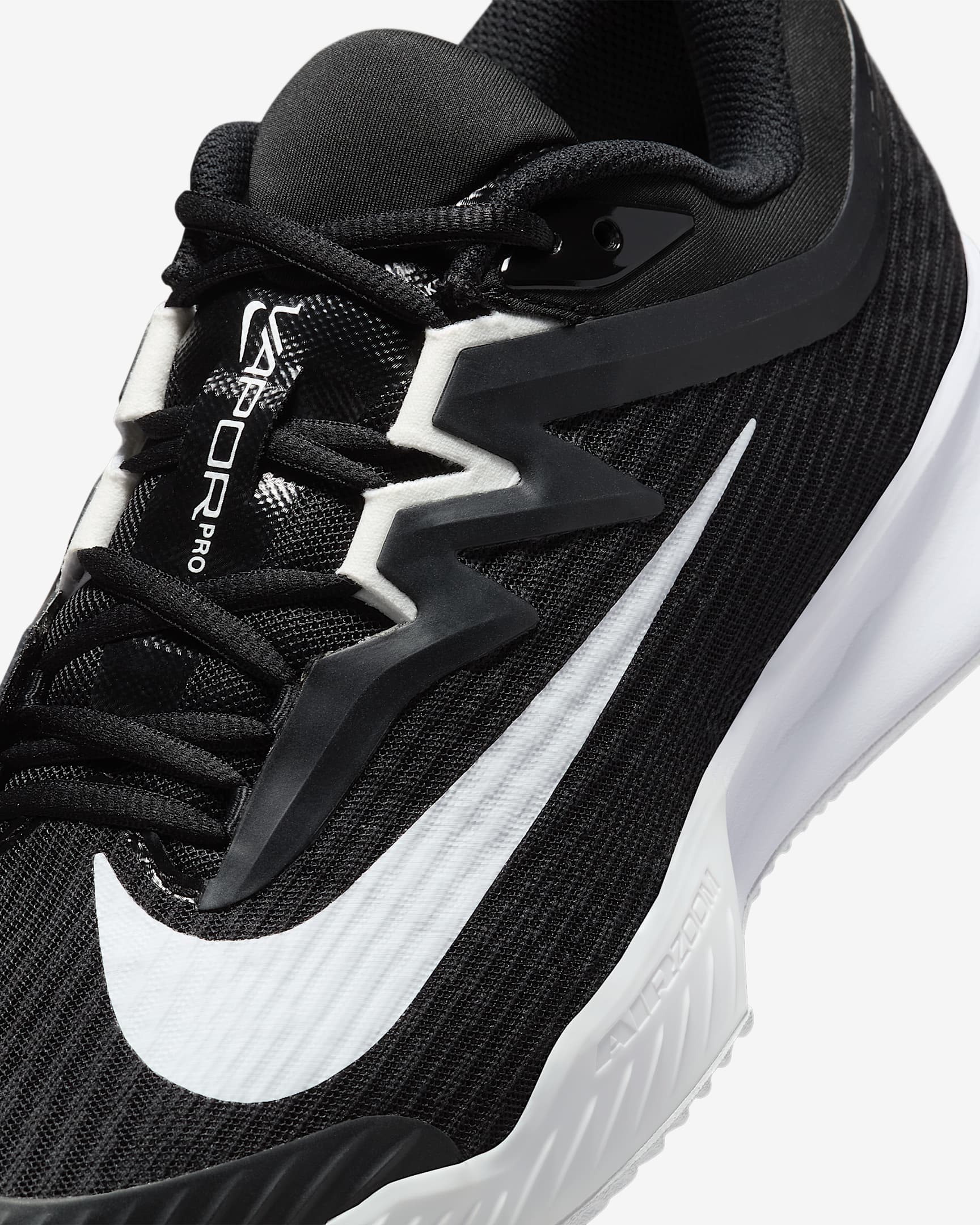 Nike Men's Vapor Pro 3 Clay Court Tennis Shoes in Black/White