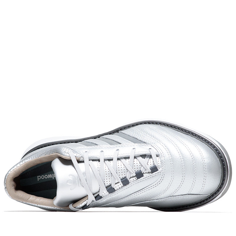 Metalwood Studio x Adidas MC70 Golf Shoes - Silver Metallic/Iron Metallic