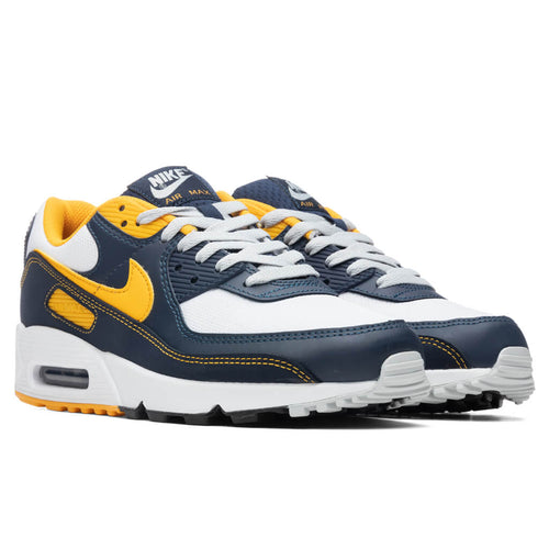 Air Max 90 - White/University Gold/Midnight Navy