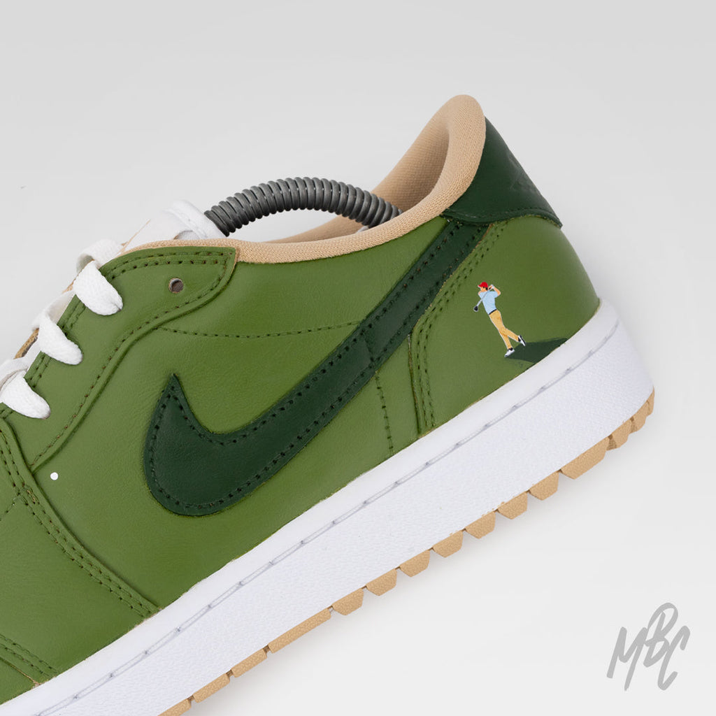 Off The Tee - Jordan 1 Low Golf Custom