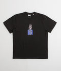 Poetic Collective Flames T-Shirt - Black