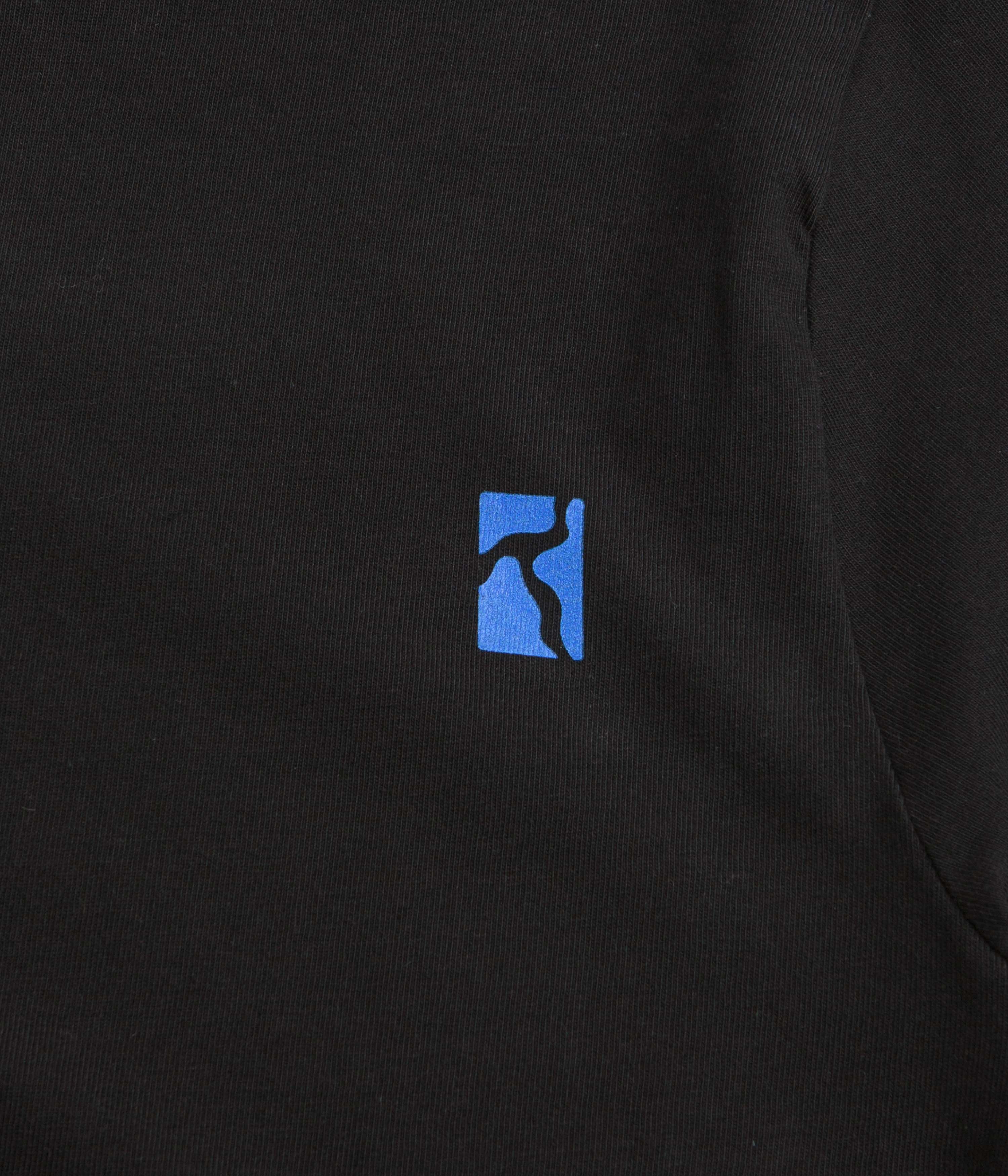 Poetic Collective Flames T-Shirt - Black