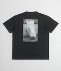 Polar Horse Hand T-Shirt - Silver Black