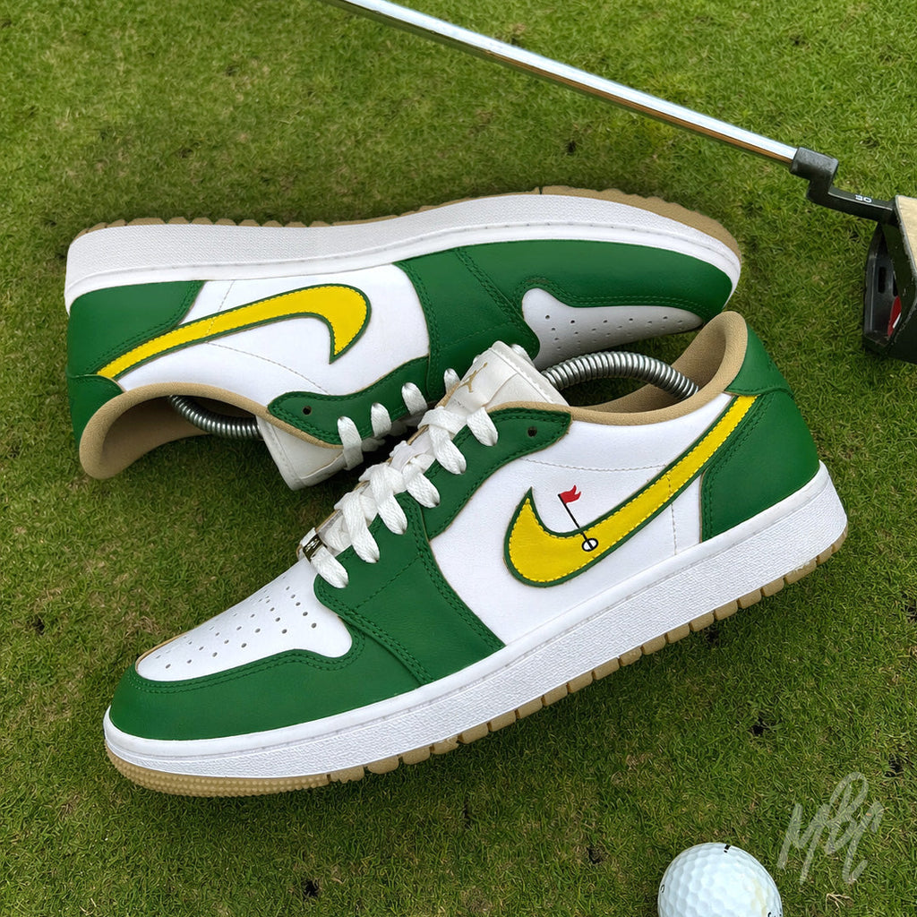 Putting Greens 2.0 - Jordan 1 Low Golf Custom