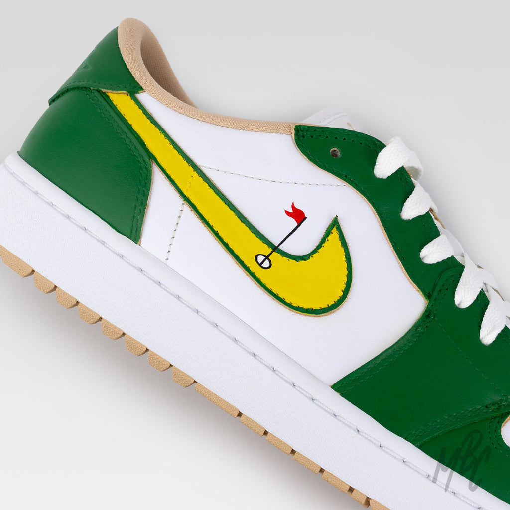 Putting Greens 2.0 - Jordan 1 Low Golf Custom