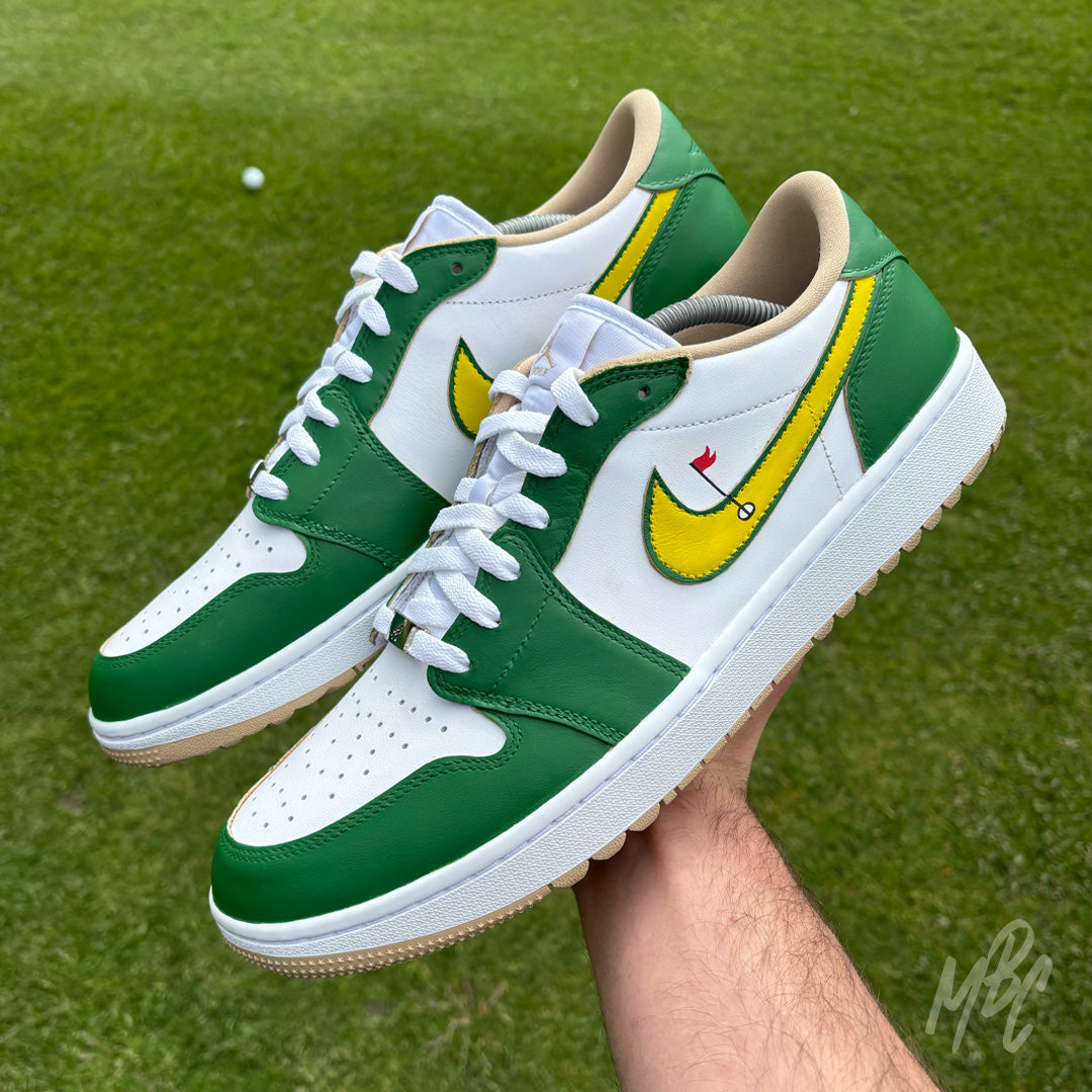 Putting Greens 2.0 - Jordan 1 Low Golf Custom