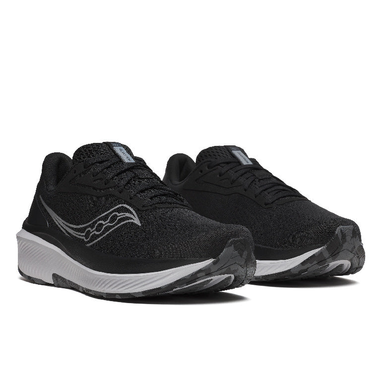Saucony Women's Echelon 10 Running Shoes in Black/Silver