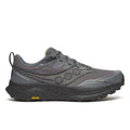 Saucony Men's Peregrine 16 Running Shoes in Carbon/Black (Wide)