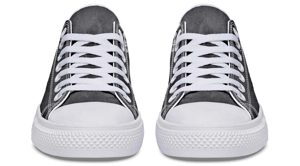 Lady Skull Gym Tattoo White Lowtop Sneaker
