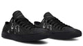 Death and Crow Black Lowtop Sneaker