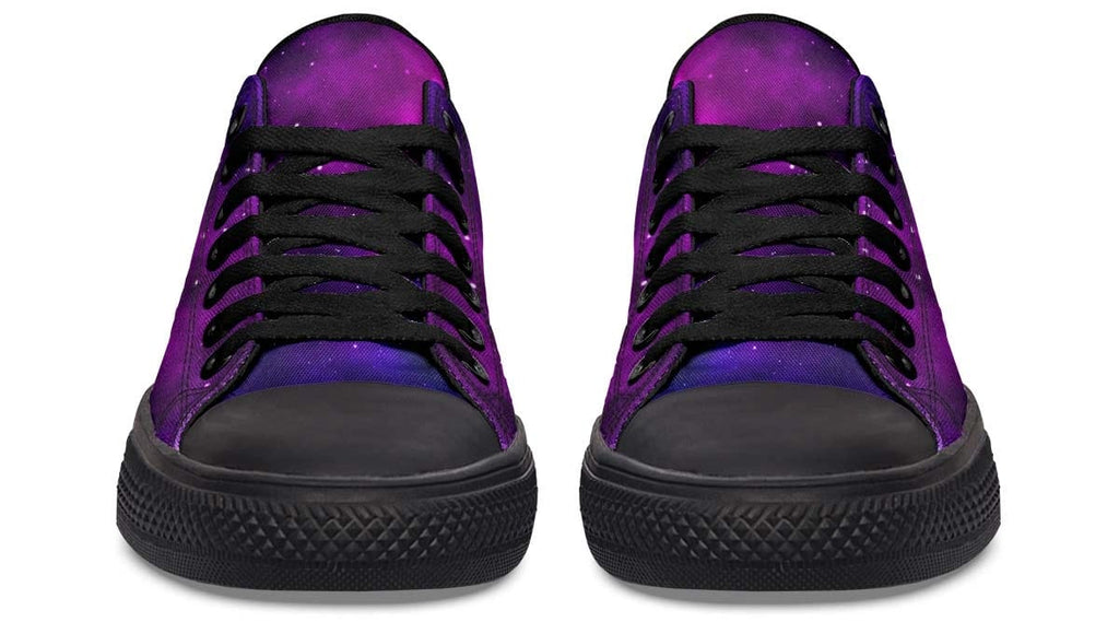 Galaxy Dust Black Lowtop Sneaker