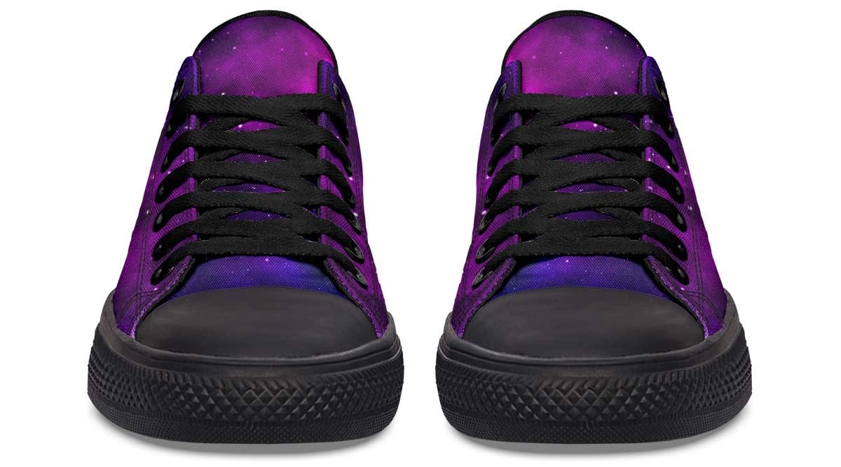 Galaxy Dust Black Lowtop Sneaker