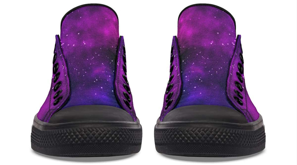 Galaxy Dust Black Lowtop Sneaker