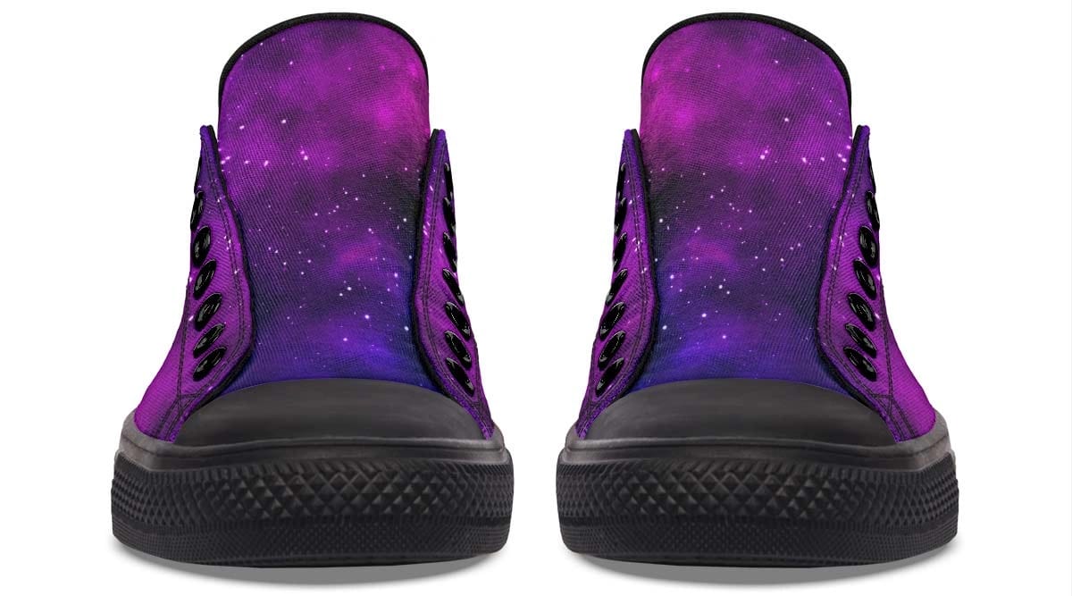 Galaxy Dust Black Lowtop Sneaker